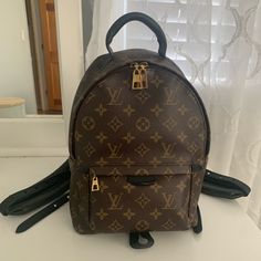 This Is An Authentic Louis Vuitton Backpack. I Do Not Have Receipts But I Have Dustbag And Cards That Came With The Bag. I Loved This Bag But Never Ever Carry It So I Am Looking To Sell It. It’s Basically In New Condition And Just Want To Sell To Purchase A Bag That Would Fit My Lifestyle Better. It Is Gorgeous And Wish I Could Keep :(. It Is Sold Out On Website Louis Vuitton Backpack, My Lifestyle, I Am Looking, A Bag, Authentic Louis Vuitton, Louis Vuitton Bag, To Sell, Dust Bag, Bag Lady