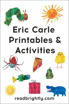 the very hungry caterpillar eric carlle printables and activities