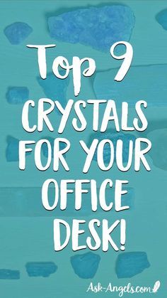 Learn the Top Crystals for your Office Desk and Workplace Here Now! #crystals #workspace #deskdesign #crystal #decor Office Work Desk, Crystals For Wealth, Work Office Decor, Beautiful Office, Crystal Therapy, Crystal Healing Stones, Crystal Magic, Work Desk