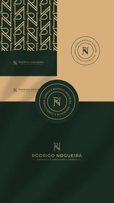 the logo and business card design for rodrico noquera