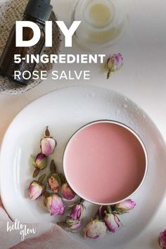 Making Balms And Salves, Natural Colorants For Lip Balm, Diy Herbal Salves, Natural Herbal Skincare, Diy Rose Essential Oil, Diy Health And Beauty, Rose Salve Recipe, Skullcap Recipes, Salve Recipes Diy