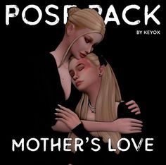 two women hugging each other with the caption postrack by keyox mother's love