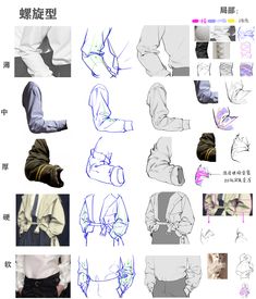 an image of different types of hands and feet in various poses, with text above them