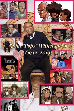 a collage of black men and women with the words your pops'witther show 101 - 2090