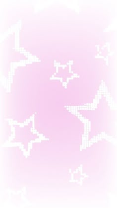 an airplane is flying in the sky on a pink and white background with small squares