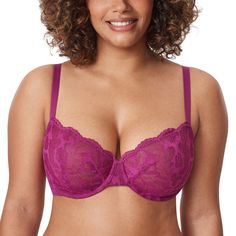 #ad Top Seller for Women's Balconette Bra Plus Size Lace Underwire Unlined Push Up Bras, Fashion Bra Bra Plus Size, Fashion Bra, Comfortable Bra, Sleep Bra, Plus Size Lace, Lace Underwire, Comfortable Bras, Balconette Bra, Everyday Bra