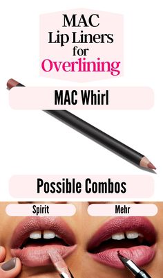 14 Best MAC Lip Liners for Overlining & Ombre Lip Looks Mac Whirl, Lip Liner And Lipstick