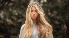 Simple tips to maintain your hair's health and shine.Follow this link to learn more Salon Logo Design, Hair Maintenance Tips, Beauty Makeup Photography, Simple Hair, Bob With Bangs, Hair Maintenance, Long Wigs, By Max, Blonde Color