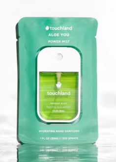 Touchland Power Mist Hand Sanitizer Gifts Aloe You Touchpad Hand Sanitizer, Touchland Handsanitizer, Touch Land, Best Hand Sanitizer, Desk Stickers, Touch Hand, Fav Products, Preppy Gifts, Aloe Juice