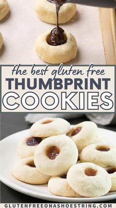 the best gluten free thumbprint cookies