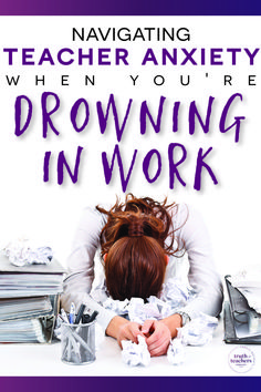 For overwhelmed teachers and teachers with anxiety: Listen to the audio version of this post anytime you feel like there's too much on your plate, everything is urgent and important, and there's no way you'll be able to keep going until June.﻿” Teacher Morale, Planning School, Teacher Burnout, Teacher Motivation, Health Teacher, Teacher Problems, First Year Teachers, Instructional Coaching, Teaching Life