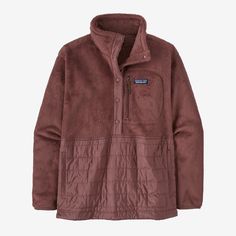 Patagonia Women's Re-Tool Hybrid Fleece Pullover Patagonia Aesthetic, Layering Jacket, Sporty Jacket, Foggy Morning, Fall Wear, Patagonia Womens, Workout Attire, Female Athletes, I Work Out