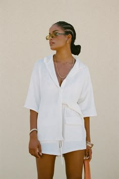 Honeymoon Fashion, Vacay Fits, Balconette Top, Tulum Outfits, Monochromatic Style, Vacay Outfits, Italy Outfits, High Waist Fashion