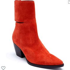 Iso Red Suede Good Company Matisse Boots!!! Size 6! Please Tag Me If Found. I Currently Own A 6.5 But Prefer A 6, Willing To Trade. Matisse Boots, Matisse Shoes, Suede Leather Boots, Orange Leather, Red Suede, Suede Boots, Red Leather, Leather Boots, Bootie Boots