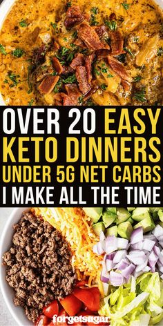 over 20 easy keto dinners under 6 net carbs i make all the time