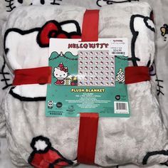 Hello kitty Christmas Queen Santa hat gray blanket #hellokitty NEVER USED NO REFUNDS Christmas Queen, Kitty Christmas, Candy Brands, Hello Kitty Christmas, Twin Blanket, Gray Blanket, Plush Blanket, Santa Hat, Soft Furnishings