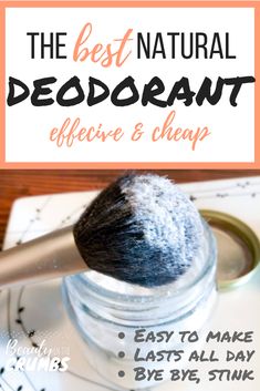 Diy Deodorant Spray, Homemade Natural Deodorant, Natural Deodorant Recipe, Diy Natural Deodorant, Homemade Deodorant Recipe, Deodorant Recipe, Best Natural Deodorant, Deodorant Recipes, Diy Deodorant