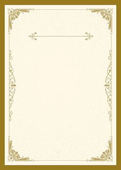 a white and gold frame with an ornate border