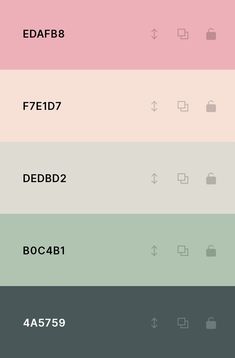 the font and numbers on this color scheme are different colors, but not all in black or white