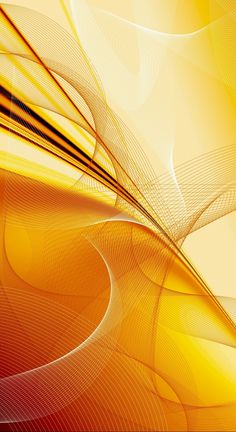 an orange and yellow abstract background with wavy lines on the bottom half of the image