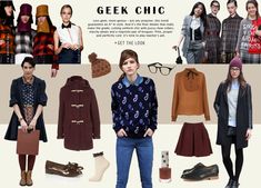 Nerd Look Women Geek Chic Outfit, Nerd Look Women, Geeky Chic Style, Geek Chic Aesthetic, Librarian Chic Outfits, Geek Outfit, Geek Chic Outfits, Nerdy Chic, Geek Style