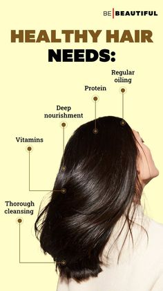 Healthy hair needs a lot of love, care, and good nutrients! Don't forget to give them the TLC they need :)  #Haircare #HairHealth #Vitamin #Protein #Oil Hair Health Aesthetic, Best Hair Oil For Hair Growth, Hair Growth Vitamins, Aloe Vera Hair Mask, Easy Care Hairstyles, Vietnamese Hair