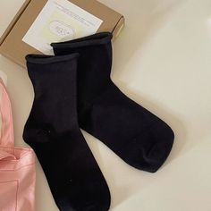 Step into comfort and style with Ever Lasting's Pastel Rolled Low Cut Socks. These delightful socks, available in a variety of soft pastel hues, are designed with a rolled edge for a chic, laid-back look. Made from a premium blend of breathable and stretchy materials, they provide a snug, comfortable fit that’s perfect for everyday wear. Whether you’re pairing them with sneakers for a casual day out or lounging at home, these socks add a touch of subtle elegance to your outfit. Elevate your sock game with these charming, versatile essentials that blend fashion and function seamlessly. Features: Unique Style Solid Color Comfortable Fit Breathable Fabric Moisture-Wicking Easy Care Material: Polyester Size: One Size Fits Most Looking for more styles? Shop our fashion & accessories collection. Soft Solid Winter Socks, Winter Soft Solid Color Socks, Trendy Soft Stretch Socks, Trendy Stretch Soft Socks, Casual Solid Socks, Soft Comfortable Black Socks, Super Soft Casual Solid Socks, Solid Casual Socks, Comfortable Soft Black Socks