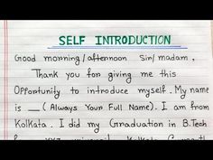 a piece of paper with the words self instruction written on it, and an image of a