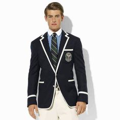 Ralph Lauren Preppy Man, Style College, Preppy Mens Fashion, Preppy Men, Boys Uniforms, Ivy League Style, Ralph Lauren Jacket, Ivy Style