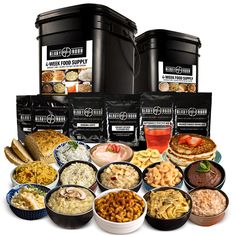 Ready Hour 4-Week Food Kit Survival Meals, Food Varieties, Emergency Food Kit, Survival Food Kits, Cheesy Broccoli Soup, Food Kit, Food Rations, My Patriot Supply, Energy Drink Mix