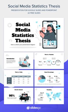 the social media statistics powerpoint presentation