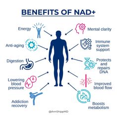 Supplementing with NAD or NAD IVs replenishes NAD+ levels in the body which helps combat free radicals and oxidative stress that can lead to disease. NAD+ has also been used as a treatment for drug and alcohol addictions in recovery settings. During these treatments, NAD+ was found to be helpful with depressive, anxiety and other mood disorders. I just started offering NAD+ IVs in my Austin clinic – if you are interested check out my website for more information. Health Diet Food, Vitamin Injections, Vitamin Therapy, Infusion Therapy, Iv Vitamin Therapy, Foot Reflexology Massage, Iv Infusion, Iv Drip, Reflexology Massage