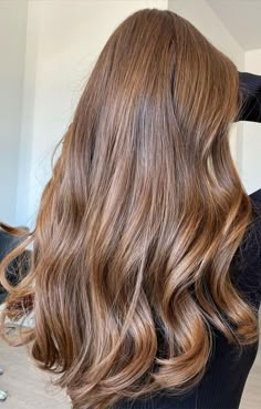 Coffee Inspired Hair Color, Light Brown Hair With Brown Highlights, Reddish Light Brown Hair, Hazelnut Hair Color, Hazelnut Hair, Soft Brown Hair, Brown Hair Colour, Inspo Hair