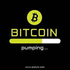 the bitcoin logo is shown on a black background with green and white lettering