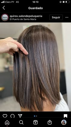 Dark Brown Hair With Highlights Straight, Brunette Hair Colour, Lived In Balayage, Straight Hair Highlights, Highlights For Dark Brown Hair, Grey Hair Dye, Dark Brunette Hair, Brunette Hair With Highlights, Dark Hair With Highlights