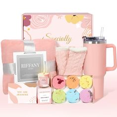 PRICES MAY VARY. 【12 PCS BIRTHDAY GIFTS FOR WOMEN】If you ask, “What should I get for a woman's birthday or Christmas gifts?” — you can’t go wrong with a this pink self care gift basket! Whether you're finding the perfect birthday gift for your mom, sister, daughter, best friend, bestie, or coworker, or looking to lift spirits with a "Thinking of you" Or "Get well soon" Gesture, this personalized gifts box radiates warmth and relaxation - Sending her hugs, blessings and love. 【THE PERFECT CARE PA Sister Bed, Get Well Soon Basket, Womens Birthday Gifts, Pink Self Care, Unique Birthday Gifts For Women, Self Care Gift Basket, Women Relaxing, Vanilla Flower, Candle Cozy