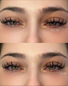 Natural Spikey Lash Extensions, Anime Set Lashes, Lash Extensions Styles Hooded Eyes, Anime Lash Extensions, Ideas Para Uñas, Anime Eyelashes, Anime Set, Anime Lashes, Lash Ideas