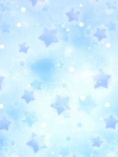 a blue and white background with stars