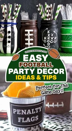 easy football party decor ideas and tips