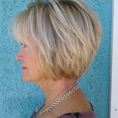 Graduated bob haircut with Goldwell color. Stylist: Stacy @streamingemerald #goldwell #goldwellcolor #graduatedbob #hairstyles Hairstyles For Over 60, Graduated Bob Haircuts, Medium Bob Haircut, Short Bobs, Over 60 Hairstyles, Wavy Bob Hairstyles, Medium Bob Hairstyles, Layered Bob Hairstyles, Bob Hairstyles For Fine Hair