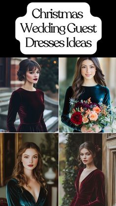 the christmas wedding guest dresses ideas