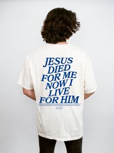 Cool Christian Shirts, Jesus T Shirt, Church Tshirt Designs, Jesus T Shirts, Church Shirt Designs, Bible Verse Faith, Christian Clothing Brand, Christian Tee Shirts, Christian Graphic Tees