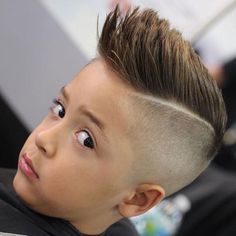 Kids Faux Hawk, Haircut Boys Kids, New Haircuts For Boys, Cool Kids Haircuts, Kids Haircut Styles, Black Boys Haircuts