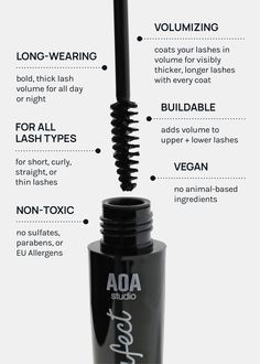 The PERFECT mascara for all lash types ✨ Get better lashes coat after coat with this volumizing + long-wearing black mascara. Why We Love This:❣️ Volumizing❣️ Enhancing❣️ For all lash types Non-toxic • Vegan • Cruelty-free Net Wt 0.24 oz / 7 g Lash Types, Mascara Routine, Cruelty Free Mascara, Perfect Mascara, Thick Lashes, 1 Dollar, Best Lashes, Lower Lashes, Black Mascara