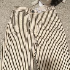 New With The Tag Stripe Pants, Striped Pants, Pants Color, Boot Cut, Pant Jumpsuit, Topshop, Size 2, Pants For Women, Fast Delivery