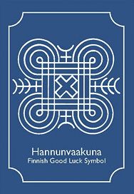 the cover of hannukakuna's irish good luck symbols, with an arrow