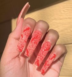 21 Blood Nail Art Designs for Halloween - ♡ July Blossom ♡ French Tips