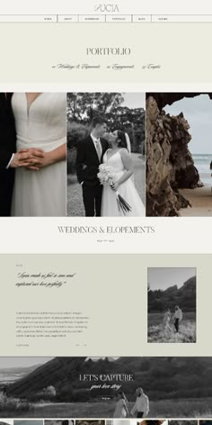 the wedding website is clean and ready to be used for your event or special occasion