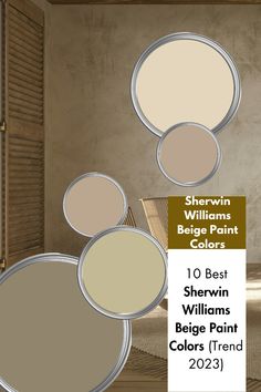 the color scheme for sherwinn's best selling paint colors