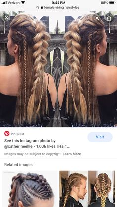 Viking Hairstyle, Half Shaved Hair, Braided Hairstyles For Kids, Hairstyles For Wedding, Braided Prom Hair, Dance Hairstyles, Hairstyles Braided, Punk Hair